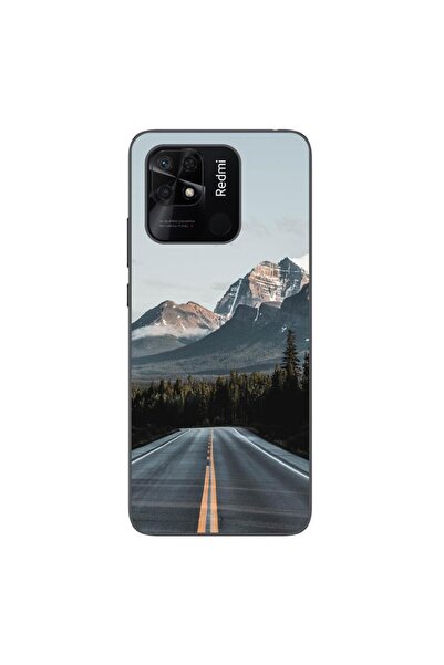 OEM Калъф, съвместим с Xiaomi Redmi 10C, силиконов гел TPU, модел Планинска п...