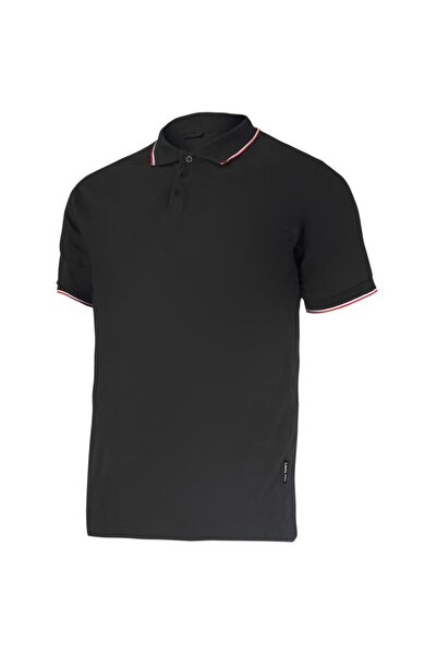 Lahti Pro Tricou bumbac polo subtire / negru - 2xl