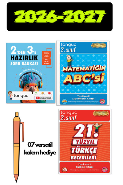 Tonguç Yayınları 2.sınıf 3 Kitap 2'den3'e Hazırlık Okuduğunu Anlama Beceriler...