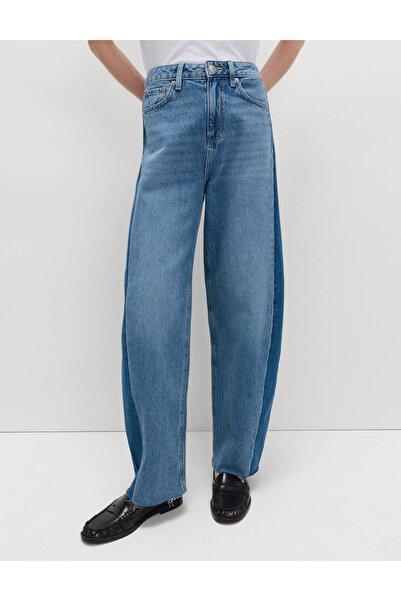 Marks & Spencer Orta Bel Barrel Paça Jean