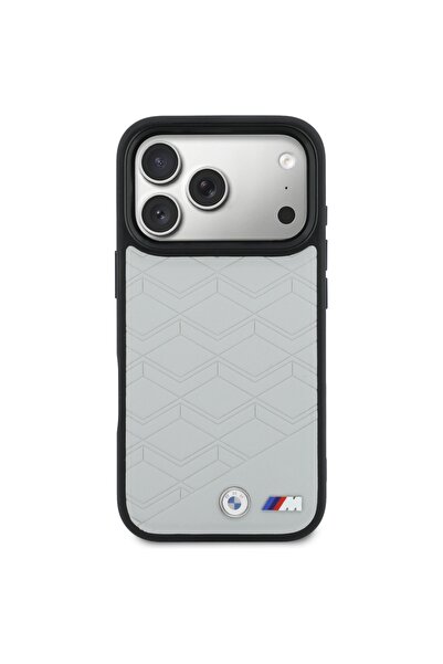 BMW Husă MagSafe cu logo în formă de M pentru iPhone 17 Pro - Gri