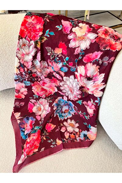 Modario Si̇yane Natural Scarf Pattern 4 - 7