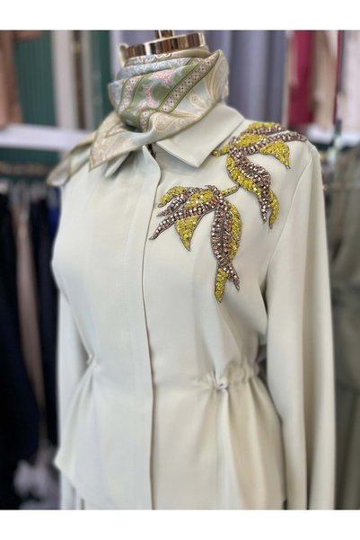 Modario Hale Lora Skirt Suit - Mint Green - 2
