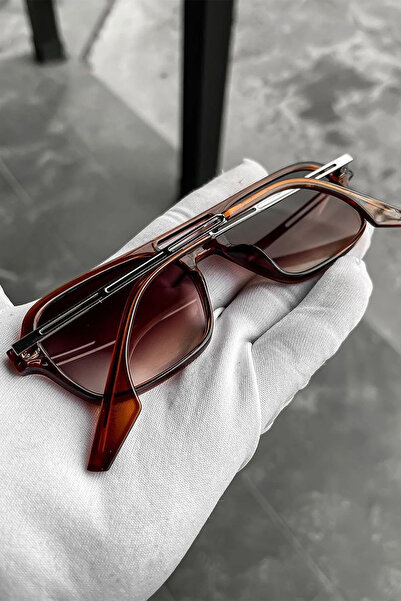 Roger Bacon Brown Men's Sunglasses with Uv400 Protection