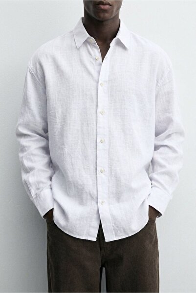 The Champ Clothing Men's Shirt Monarch Line White – Long Sleeve, Buttoned, Mo...