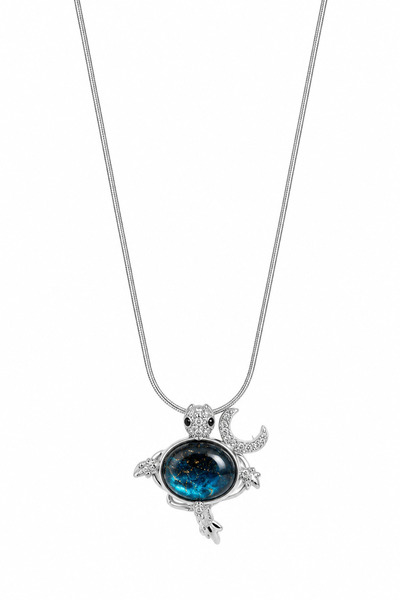 Jack Ferrero Women's colorfast steel necklace 50cm