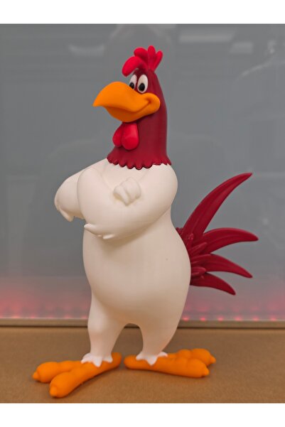 FOGHORN LEGHORN FİGÜR 20CM-3D BASKI-KOLLEKSİYONLUK BİBLO