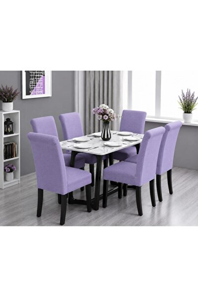 Lenjeria Pufoasa Husa scaun 6 piese, Lycra