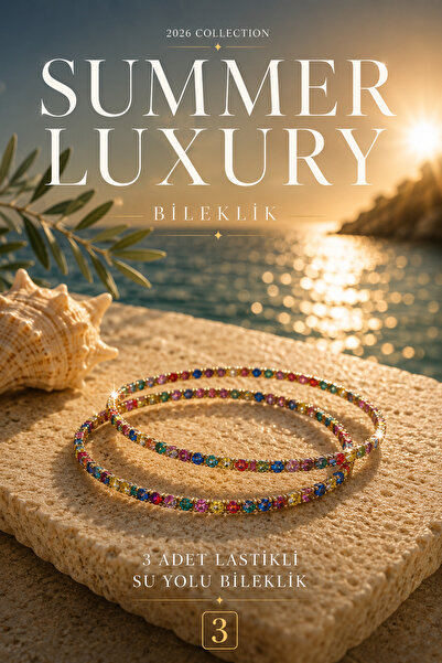 Jack Ferrero Summer 3 piece waterway rubber combination bracelet set