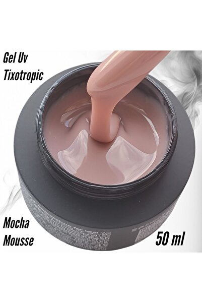 E-Unghii Gel UV Tixotropic Mocha Mousse - 50 ml