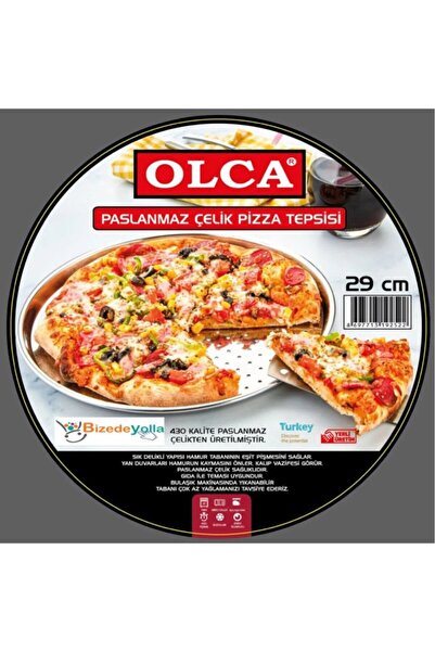 elif aksesuar Stainless Steel Pizza Tray 29 cm for Pizza