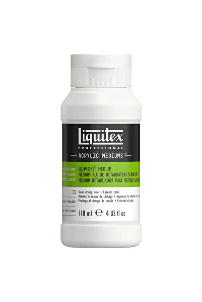 Liquitex Professional Slow-Dri Medium Akrilik Kuruma ve Karışım Medyumu 118 ml