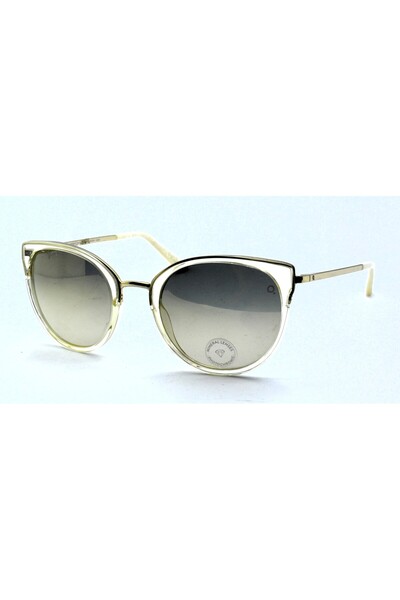 Etnia Barcelona Prencesa 51 Clgd Clear Gold Mineral Brown Gold Layered Glass ...