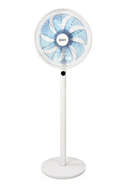 Zilan Ventilator de podea ZLN3765 - 60W, 9 viteze, telecomandă, 8 palete