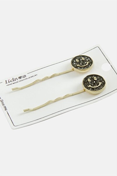 Generic Brand Emoji hair clip 2 pieces