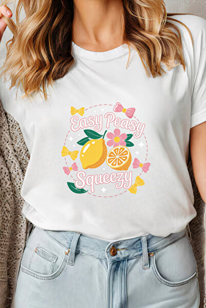 Sarah's Boutique Women's T-shirt – 100% cotton – Squeezy Bows