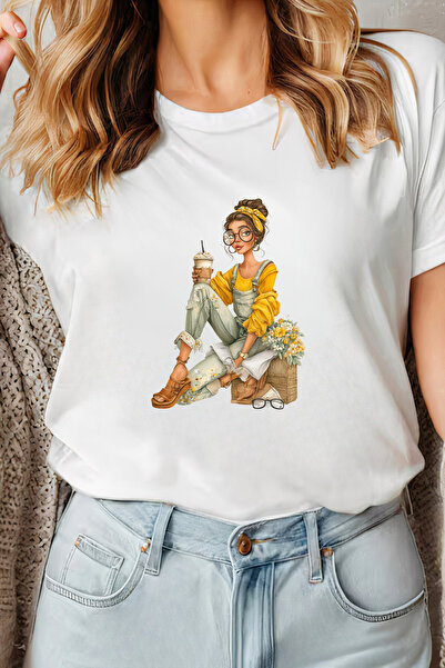 Sarah's Boutique Women's T-shirt – 100% cotton – Boho Latte