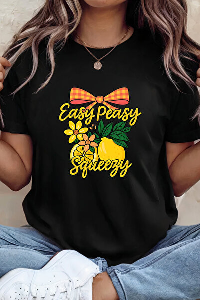 Sarah's Boutique Women's T-shirt – 100% cotton – Peasy Bow