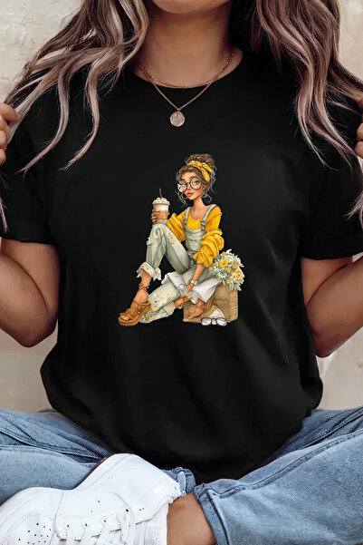 Sarah's Boutique Women's T-shirt – 100% cotton – Boho Latte