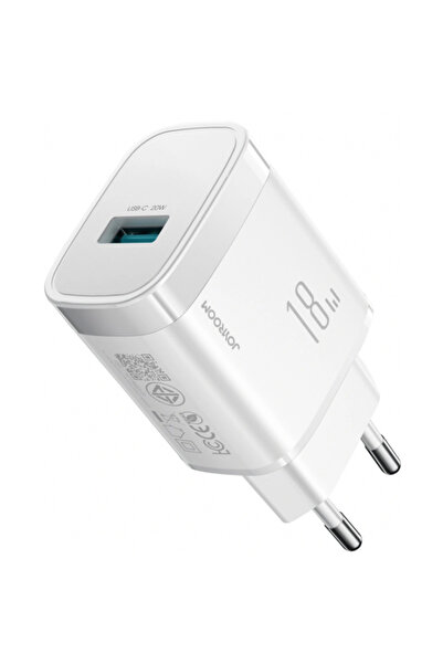 Joyroom JR-TF4 Mains Charger, 18W, 3A, 1 x USB-A, White