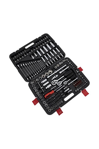 Home DTOOLS 216 PCS, Chrome Vanadium and Transport Case