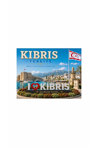 Gokco Buzdolabı Süsü Magnet Kıbrıs Magnet