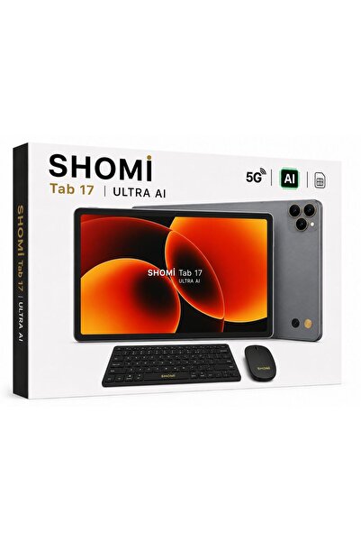 shomi Pro Aİ 4GB/32GB 10.1" 1280*800 HD Ekran 8000mAh Tablet Klavye Mouse Kıl...
