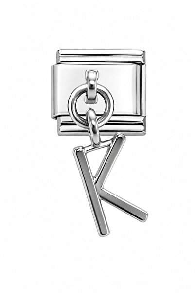 Lav Aksesuar Gift Letter Charm Stainless Steel Bracelet