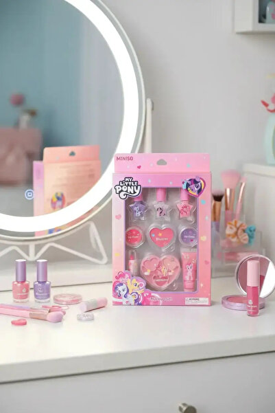 Miniso My Little Pony Lisanslı Orta Boy Makyaj Seti