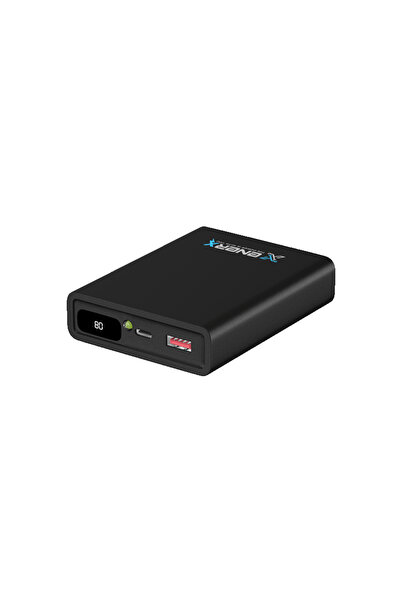 ENERX Enr-p10188dc 10000 Mah 2.1 Amper Dijital Göstergeli Powerbank Siyah