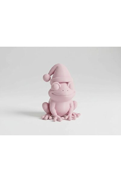 OEM Figurină Decorativă Broască cu Căciulă, 5 cm