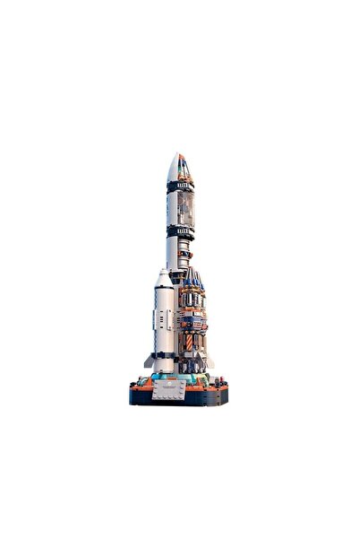WOWMOMKIDS Jk8501 Jaki Yari Disassembled Perspective Rocket 800+ Pieces Block...