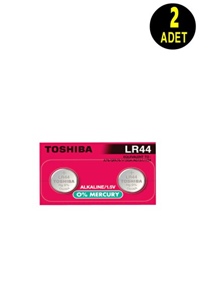 Toshiba 2 Adet Ag13 Alkalin Lr44h A76 Sr44 357 V13ga L1154 GPA76Düğme Para Pi...