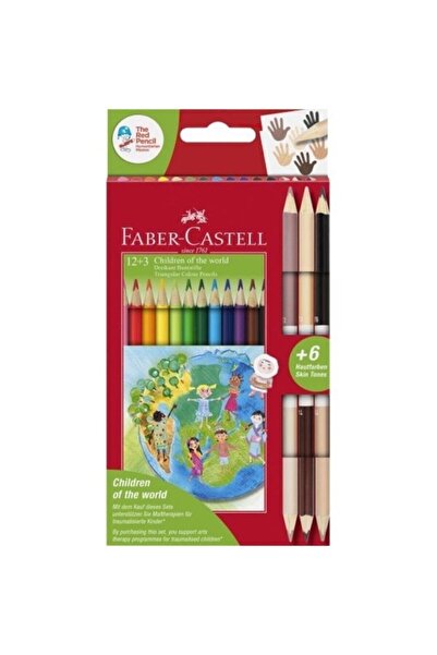 Faber Castell Dry Paint Pen 12+3 Bicolor