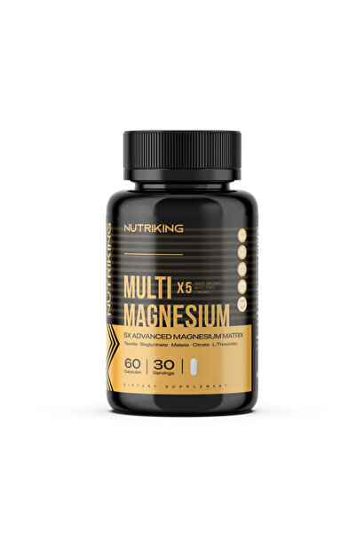 Nutriking ماغنيسيوم متعدد 60 كبسولة 30 حصة