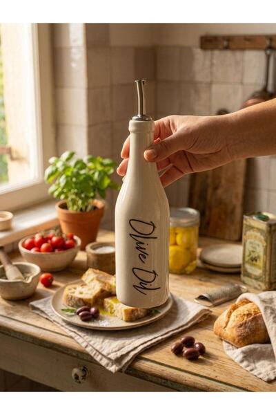 cook&kitchen وعاء زيت أبيض 13973 28 سم