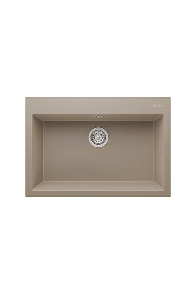 RealStone REAL STONE K03 DIDYMA 77 KAPUÇİNO GRANİT EVİYE
