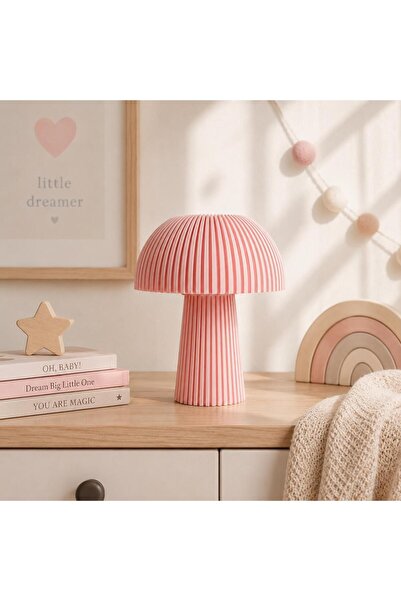 Ateliera Studio Dome Baby Pink Dreams Çocuk ve Bebek Odası Dekoratif Masa Lam...