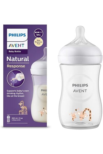 Philips AVENT NATURAL RESPONSE BOTTLE 260ML SCY903/66: 2393