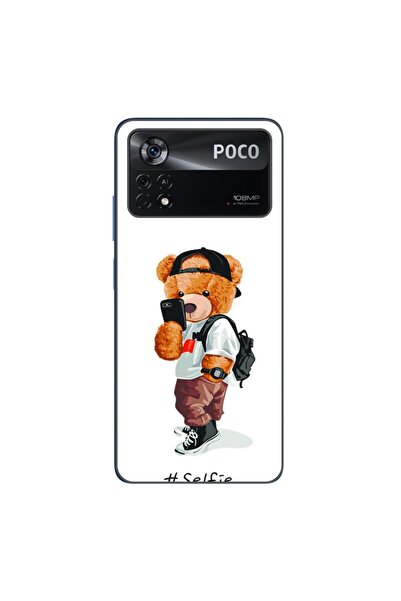 OEM Husa compatibila cu Xiaomi Poco X4 Pro Silicon Gel Tpu Model Bear Teddy S...