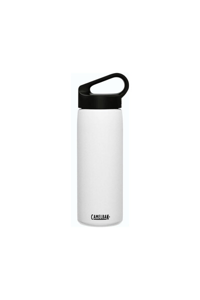 Camelbak زجاجة كاري كاب معزولة من الستانلس ستيل سعة 600 مل - أبيض
