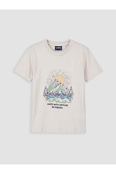 LC Waikiki Printed Boy's T-Shirt