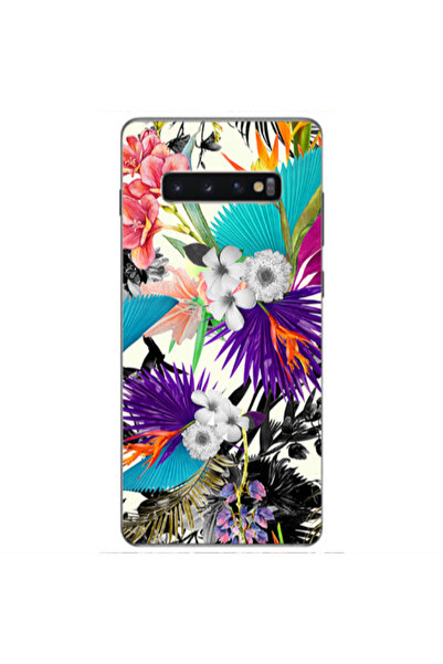 Other Samsung S10 Plus Sea flowers Transparent Silicone TPU Θήκη