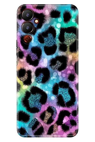 TECNO Pova Neo 2 Kılıf Paris Leopar Temalı Desenli Darbe Emici Silikon