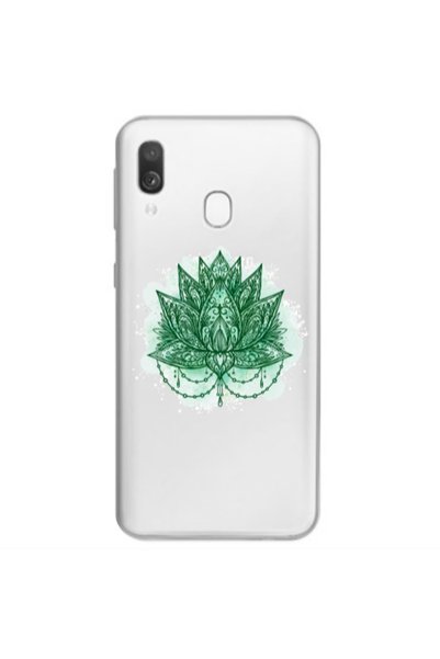 Other Samsung A40 Witch leaf Transparent Silicone TPU Θήκη