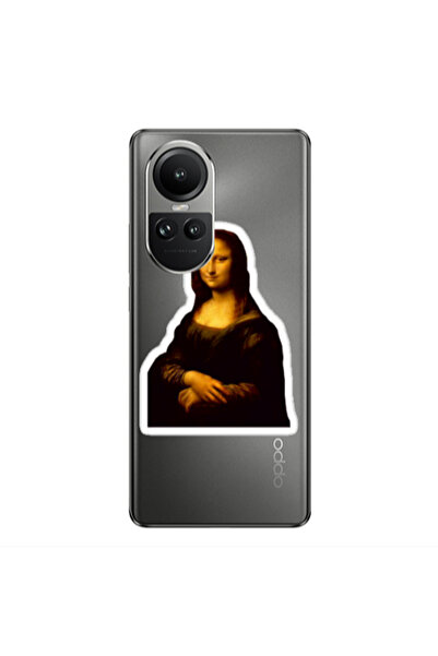 Other Oppo Reno10 5G Davinci Transparent Silicone TPU Θήκη
