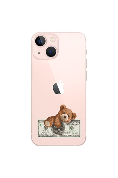 Other Apple iPhone 13 Money Style Transparent Silicone TPU Θήκη