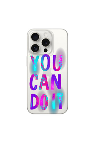 Other Apple iPhone 15 Pro Max You Can Doit Transparent Silicone TPU Θήκη