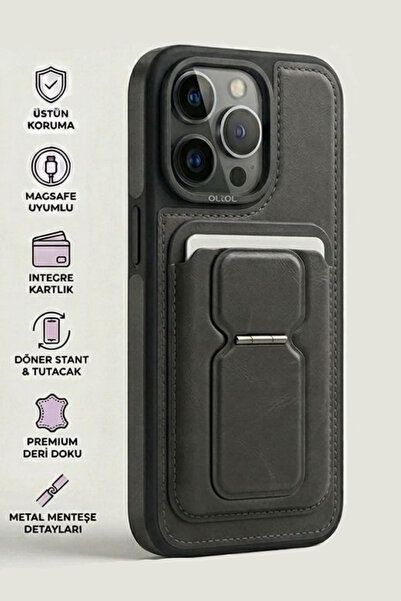 AVDA İphone 13 pro max Cüzdanlı Magsafe Kılıfı