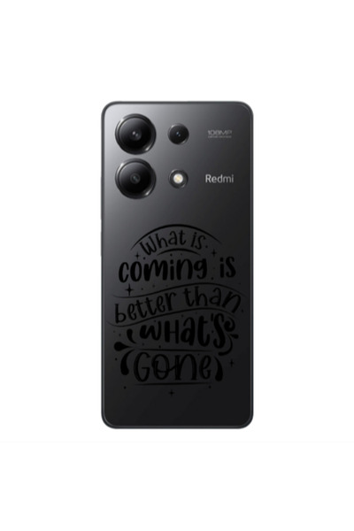 Other Xiaomi Redmi Note 13 4G What is coming Transparent Silicone TPU Θήκη